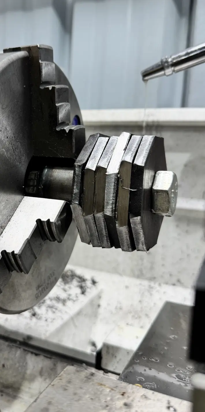 Preparación de componentes mecanizados utilizados en procesos de fabricación